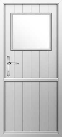 Trieste Composite Stable Door in White