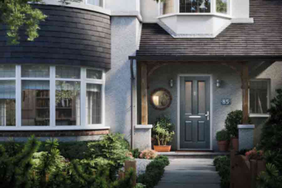 traditional composite door