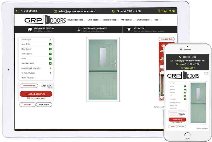 design and price your composite stable door online