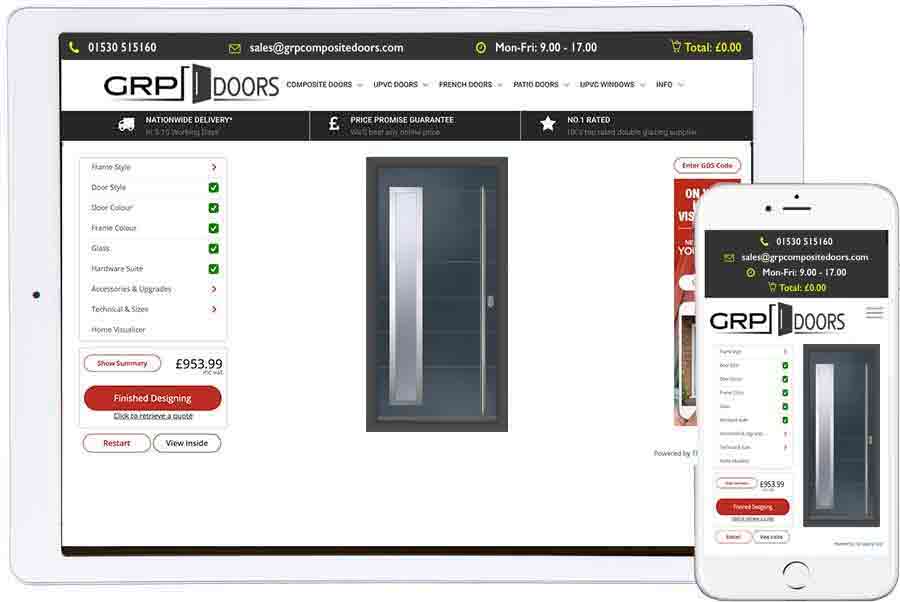design and price your Virtu-Al composite door online