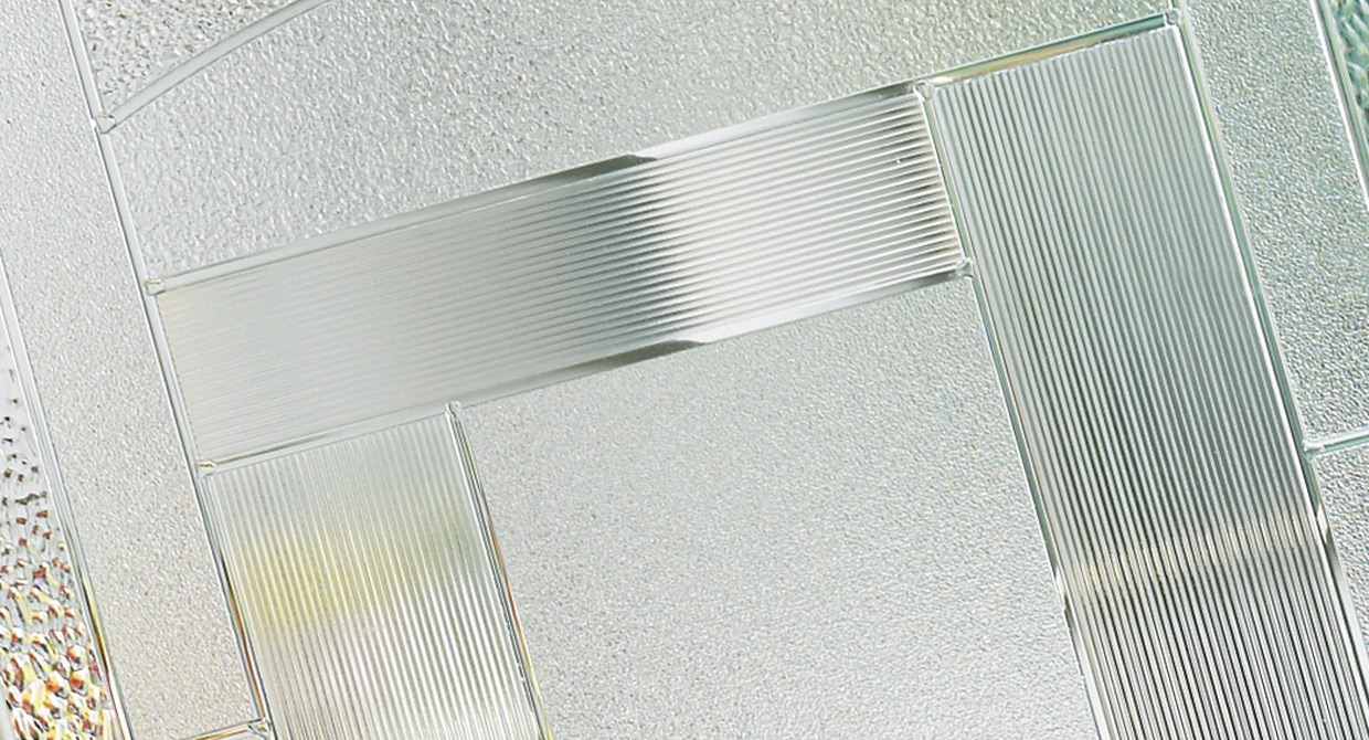 Havana decorative composite door glass