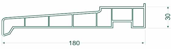 veka 180mm cill