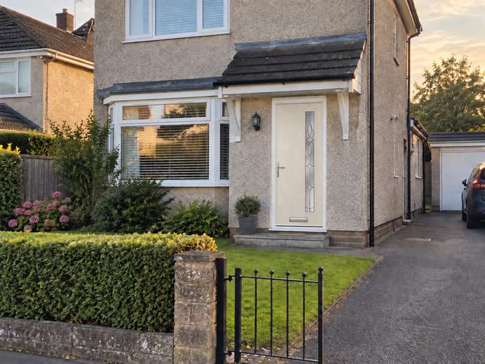 Cottage Long (off set) Elegance Composite Front Door in Cream