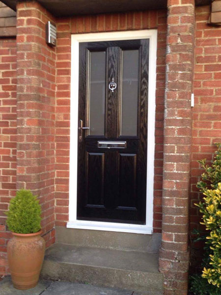 Grp Composite Doors Uk Reviews Door Style Purchased 2 Panel Square Glazed Composite Front In Black
