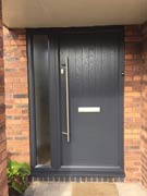 Timber door and side panel