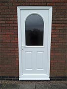 half glazed back door