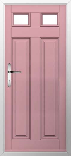 Berkley 2 Glazed Solidor Composite Door in Champagne Blush