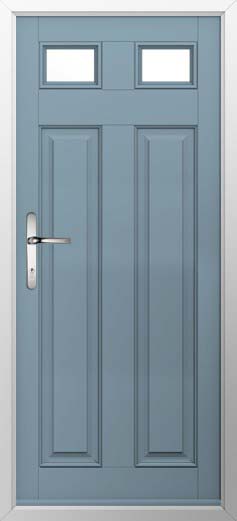 Berkley 2 Glazed Solidor Composite Door in Twilight Grey