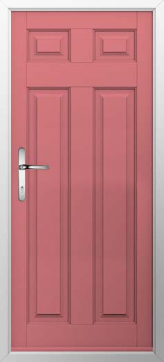 Berkley Solid Solidor Composite Door in Antique Rose