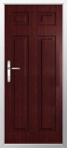 Berkley Solid Solidor Composite Door in Rosewood