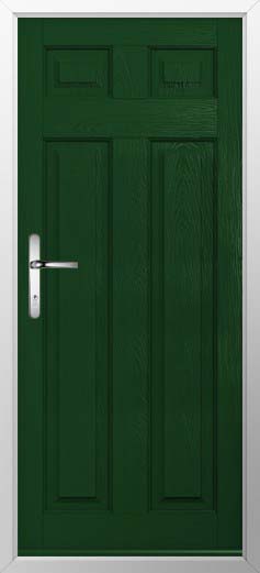 Berkley Solid Solidor Composite Door in Green