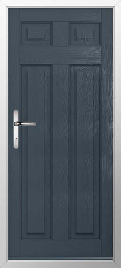 Berkley Solid Solidor Composite Door in Anthracite Grey