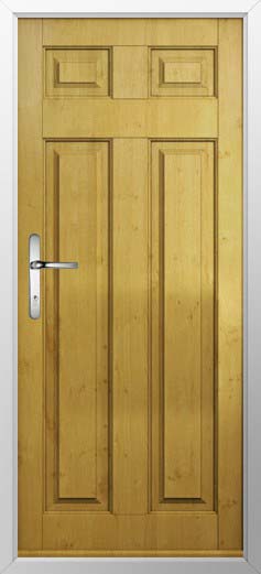 Berkley Solid Solidor Composite Door in Irish Oak