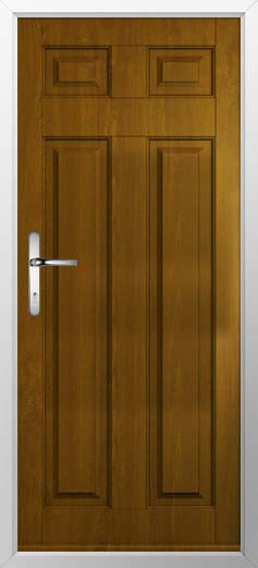 Berkley Solid Solidor Composite Door in Oak