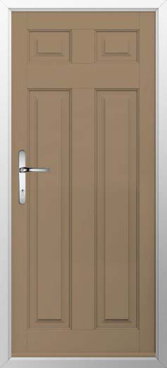 Berkley Solid Solidor Composite Door in Truffle Brown