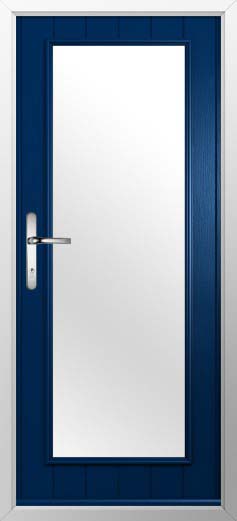 Biella Glazed Solidor Composite Door in Blue
