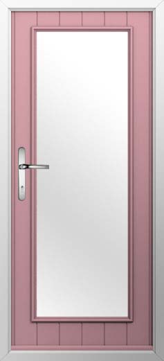 Biella Glazed Solidor Composite Door in Champagne Blush