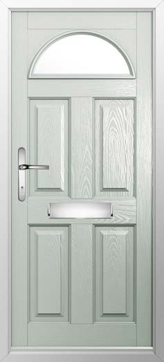 Conway 1 Glazed Solidor Composite Door in Painswick