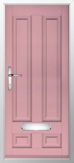 Edinburgh Solid Solidor Composite Door in Champagne Blush