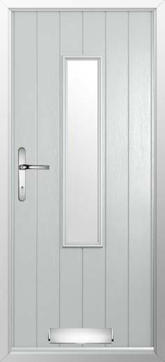 Flint 5 Glazed Solidor Composite Door in Painswick