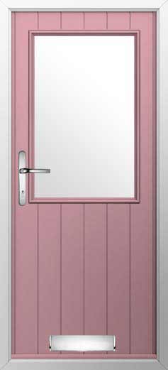 Flint Beeston Glazed Solidor Composite Door in Champagne Blush