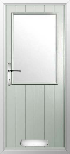 Flint Beeston Glazed Solidor Composite Door in Painswick