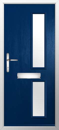 Garda Glazed Solidor Composite Door in Blue