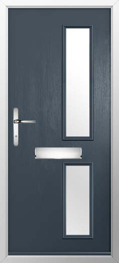 Garda Glazed Solidor Composite Door in Anthracite Grey