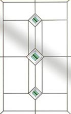 Trio Square Sea Green