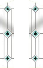 Trio Square Black
