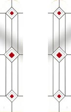 Trio Square Red