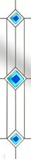 Trio Square Blue