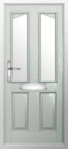 Harlech 2 Glazed Solidor Composite Door in Painswick
