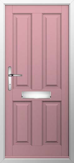 Ludlow Solid Solidor Composite Door in Champagne Blush