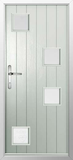 Modena Glazed Solidor Composite Door in Painswick