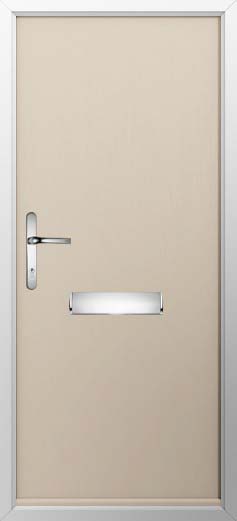 Thornbury Solid Solidor Composite Door in Cream
