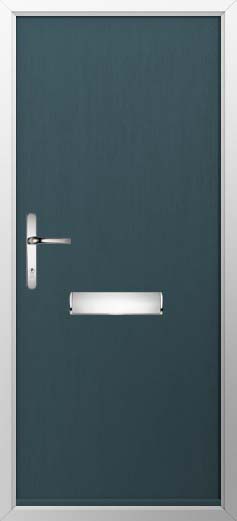 Thornbury Solid Solidor Composite Door in Midnight Grey
