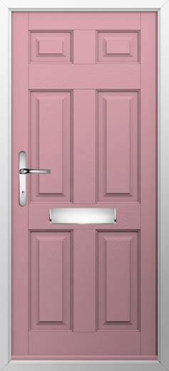 Tenby Solid Solidor Composite Door in Champagne Blush