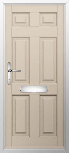 Tenby Solid Solidor Composite Door in Cream