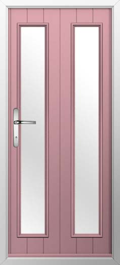 Venice Glazed Solidor Composite Door in Champagne Blush