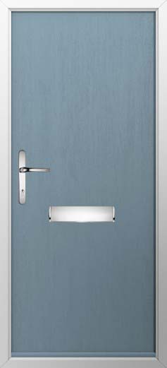Verona Solid Solidor Composite Door in Twilight Grey