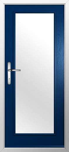 Windsor Glazed Solidor Composite Door in Blue