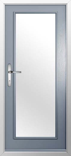 Windsor Glazed Solidor Composite Door in French Grey