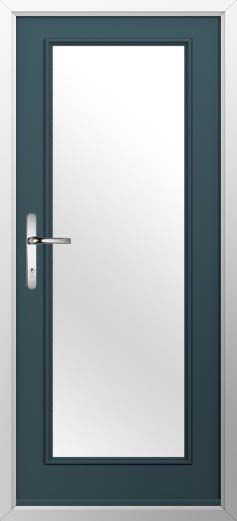 Windsor Glazed Solidor Composite Door in Midnight Grey