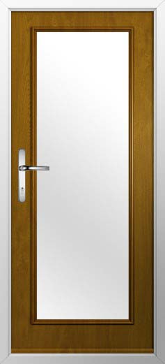 Windsor Glazed Solidor Composite Door in Oak