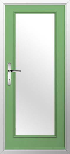 Windsor Glazed Solidor Composite Door in Pistachio Green
