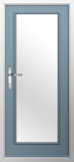Windsor Glazed Solidor Composite Door in Twilight Grey
