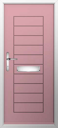 Windsor Solid Solidor Composite Door in Champagne Blush