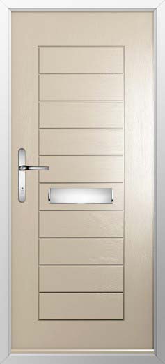 Windsor Solid Solidor Composite Door in Cream