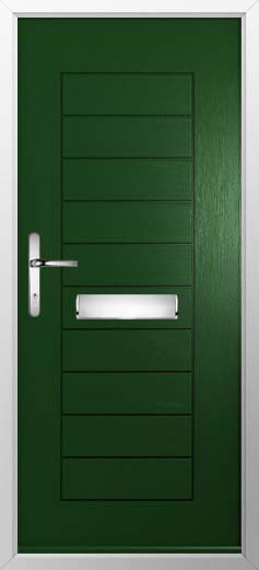 Windsor Solid Solidor Composite Door in Green
